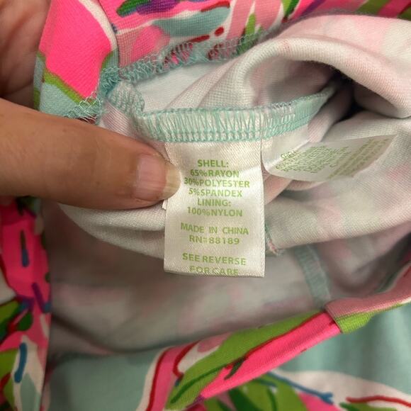 Lilly Pulitzer Charlene Scoop Neck Mini Dress - Picture 6 of 7